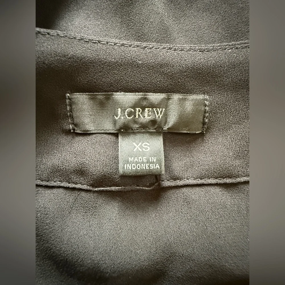J J.Crew Black Sleeveless Tunic Top – XS